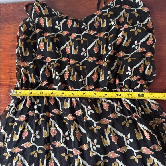 Anthropologie Dolan Rolakan Pink & Black Pattern Silk Jumpsuit Sz small - Picture 13 of 14